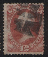 US O90 Officials Fancy Cancel, Maltese Cross