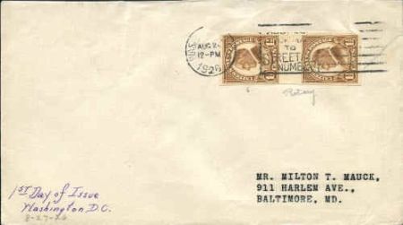 US 631 First Day Cover