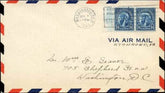 US 695 First Day Cover Horizonal Pair
