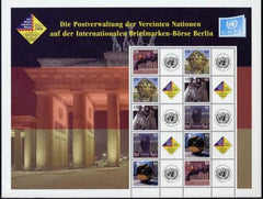 UN Personalized Sheets S14 NY 903b - 907b Berlin