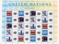 UN Personalized Sheets S17 NY 934 - 938 2007