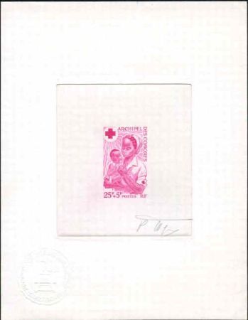 Comoro Island B3 Artist Die Proof