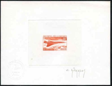 Comoro Island C29 Artist Die Proof