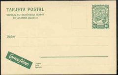 Ecuador Set of three SCADTA postal stationery pieces