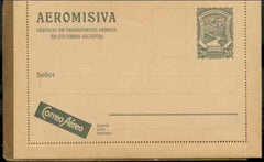 Ecuador Set of three SCADTA postal stationery pieces