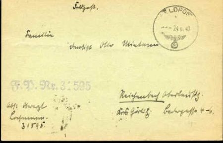 France 1938 Haudroy 20th Anniversary postal card