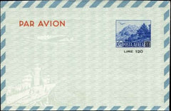 San Marino 1950 VF mint aerogrammes