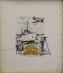 US Artmaster Scott 1088 1957 Coast and Geodetic Survey, Ships - Artwork