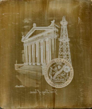 US Artmaster Scott 1092 1957 Oklahoma Statehood - Plate