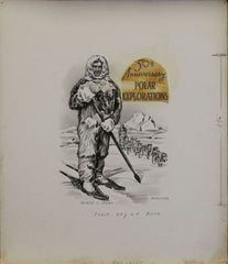 US Artmaster Scott 1128 1959 Arctic Explorations - Artwork