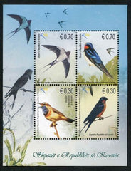 Kosovo : 161 Birds S/S