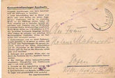 Auschwitz Folded Letter 054