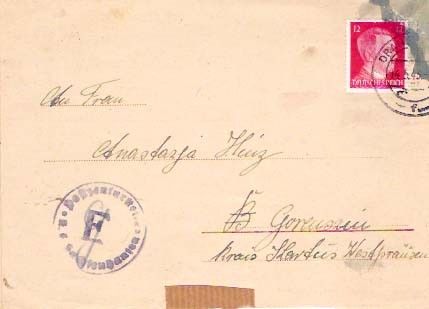 Sachsenhausen Lettercard 171