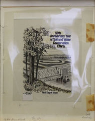 US Artmaster Scott 1133 and 2074 - 1959, 1984 Soil - Artwork