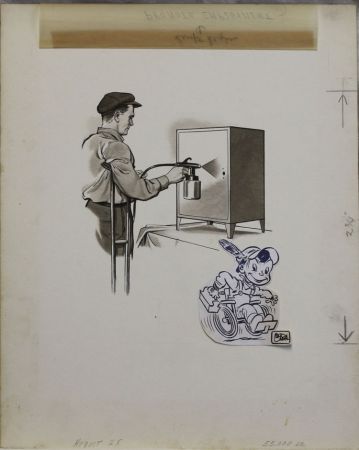 US Artmaster Scott 1155 1960 Employ the Handicapped - Artwork