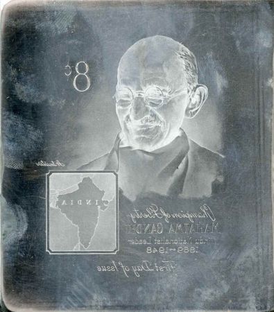 US Artmaster Scott 1175 1961 Mahatma Gandi, 8c - Plate