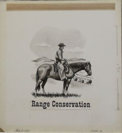 US Artmaster Scott 1176 1961 Range Conservation - Artwork