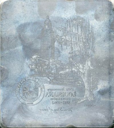 US Artmaster Scott 1197 1962 Louisiana Statehood with Proof - Plate