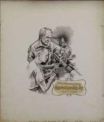US Artmaster Scott 1201 1962 Apprenticeship, Machinist - Artwork