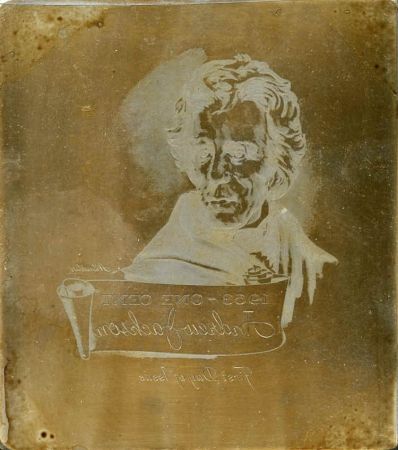 US Artmaster Scott 1209 1962-66 Andrew Jackson - Plate