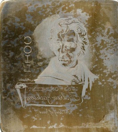 US Artmaster Scott 1225 1962-66 Andrew Jackson, Coil - Plate