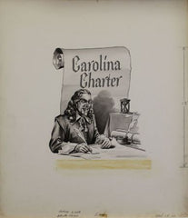 US Artmaster Scott 1230 1963 Carolina Charter - Artwork