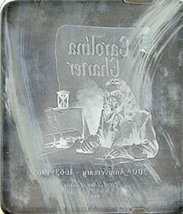 US Artmaster Scott 1230 1963 Carolina Charter - Plate