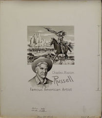 US Artmaster Scott 1243 1964 Charles M. Russell - Artwork