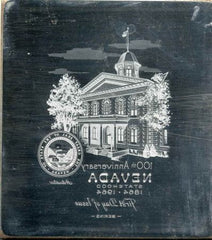 US Artmaster Scott 1248 1964 Nevada Statehood - Plate