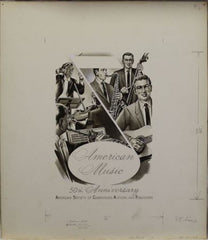 US Artmaster Scott 1252 1964 Music - Artwork