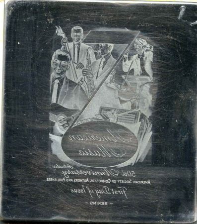 US Artmaster Scott 1252 1964 American Music, Various Instruments - Plate