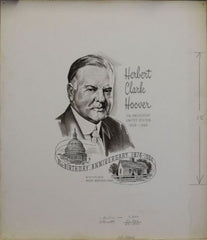 US Artmaster Scott 1269 1965 Herbert Hoover - Artwork