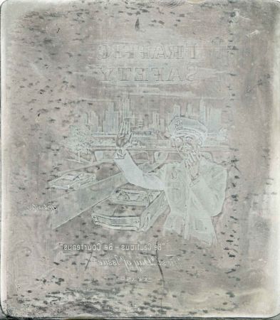 US Artmaster Scott 1272 1965 Traffic Safety - Plate