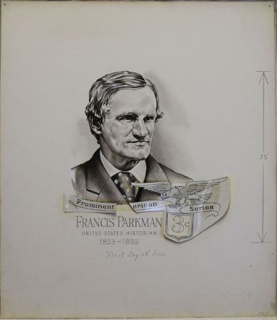 US Artmaster Scott 1281 1965 - 78 Francis Parkman - Artwork