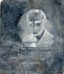 US Artmaster Scott 1286a 1965 - 78 Henry Ford, 1909 Model T - plate