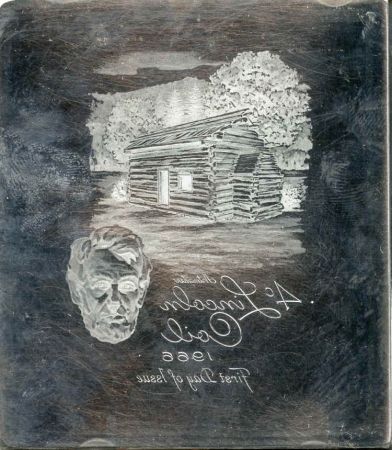 US Artmaster Scott 1303 1966 - 81 Lincoln, Coil - Plate