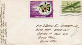 US 1944 Bee seal tied to cover