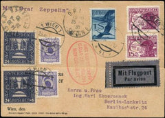 Austria 1930 England Flight Card