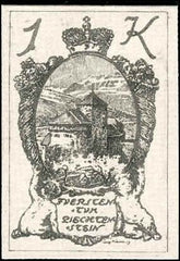 Liechtenstein 25 LH Proof in black