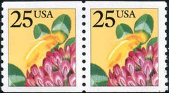 US 2281c Error VF NH Pair - Black Lithography Omitted cv 800.00