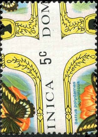 Dominica 1969 273 Error, misperfed