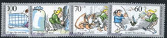 Germany 1990 9NB279 - 9NB282 Specimen Ovpt.