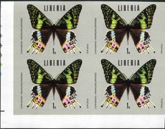 Liberia 1974 683 -688 Imperfs in blocks of 4