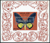 Nagaland 1971 Butterfly NH S/S "Philatokyo"