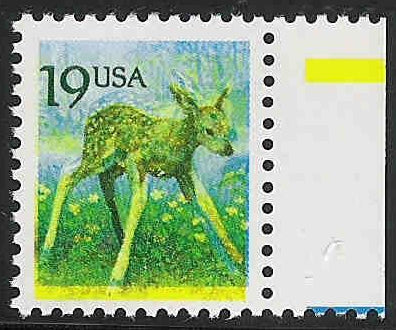 US 2479b Error VF - XF NH Red Omitted, PSE Cert, cv 675.00