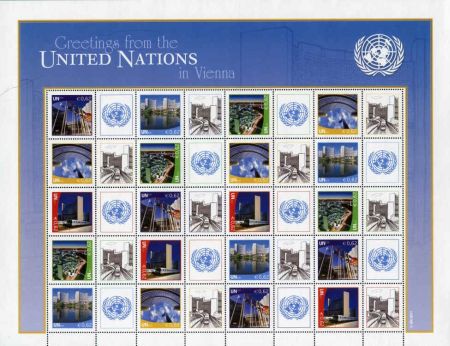 UN Personalized Sheets S42 2011 NY Vienna .62 Domestic rate