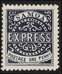 Samoa 1 - 8 F - VF NH Set of reprints
