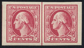 US 532 Washington / Franklin XF - Sup NH Line Pair w/ Vertical Line cv $160