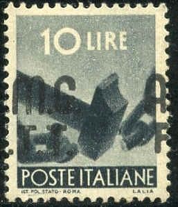 Italy Trieste Zone A 10 VF LH