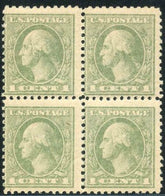 US 525 Washington / Franklin Ave NH Block of 4 cv $24+